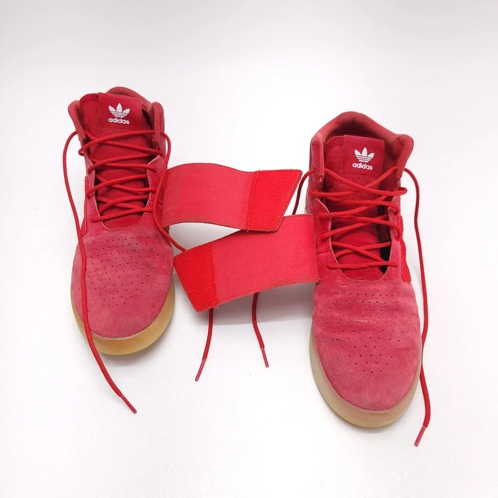 Adidas Tubular Invader Strap Shoes Mens Size 11.5 High‎ Top Sneakers BB5039